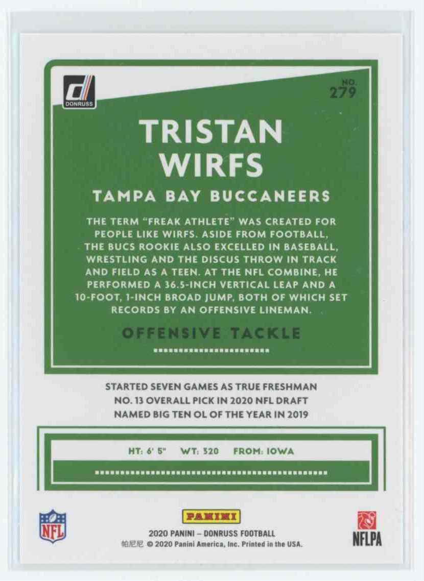 Donruss Tristan Watts 2020 radiocontrol #279 - Imagen 2 de 2