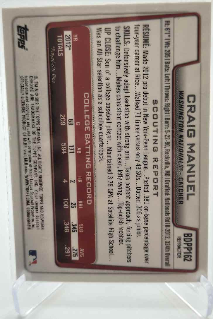 2012 Topps Gold Paul Goldschmidt #6 card back image