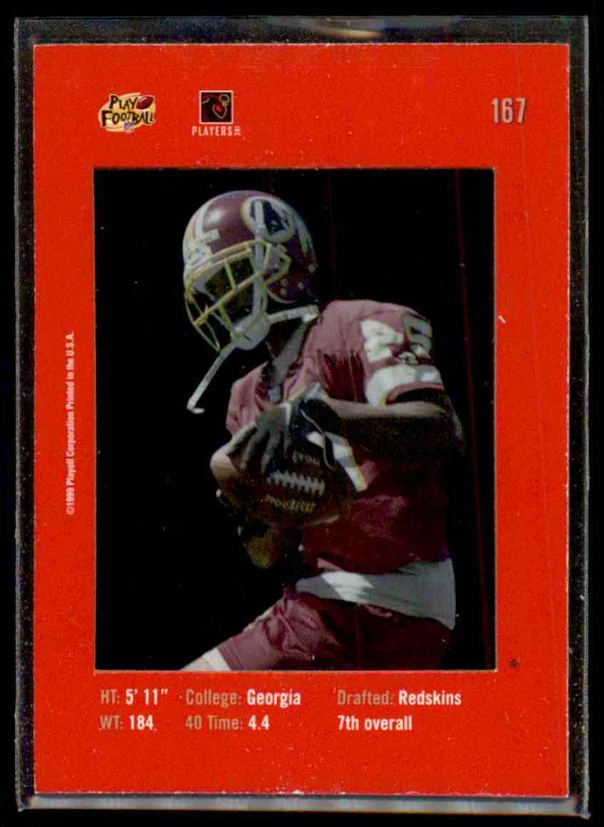 1999 Absolute Ssd Red Champ Bailey #167 card back image