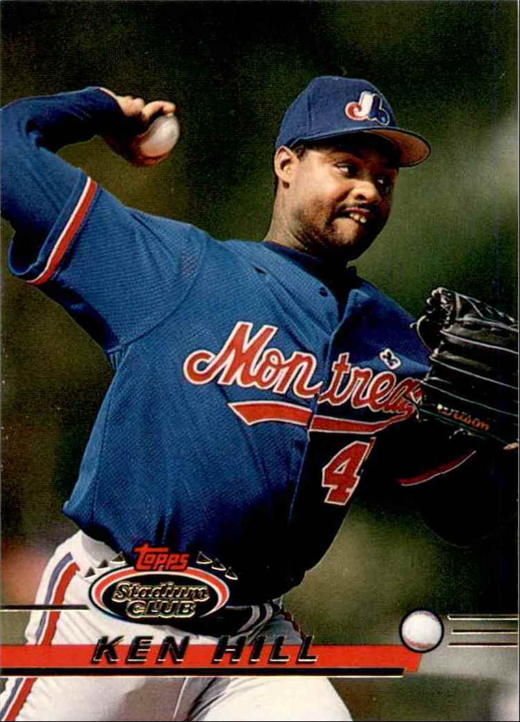 1993 Topps Ken Hill #227 card back image