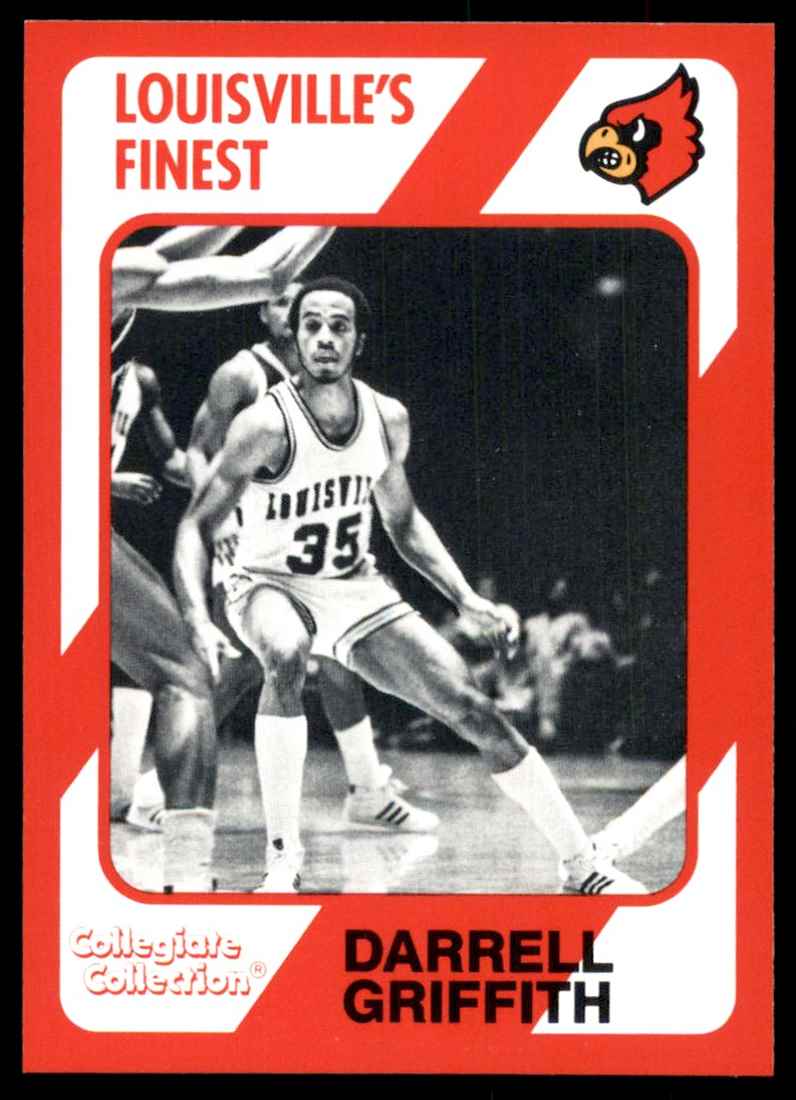 1989-90 Louisville Collegiate Collection Darrell Griffith #209 card front image