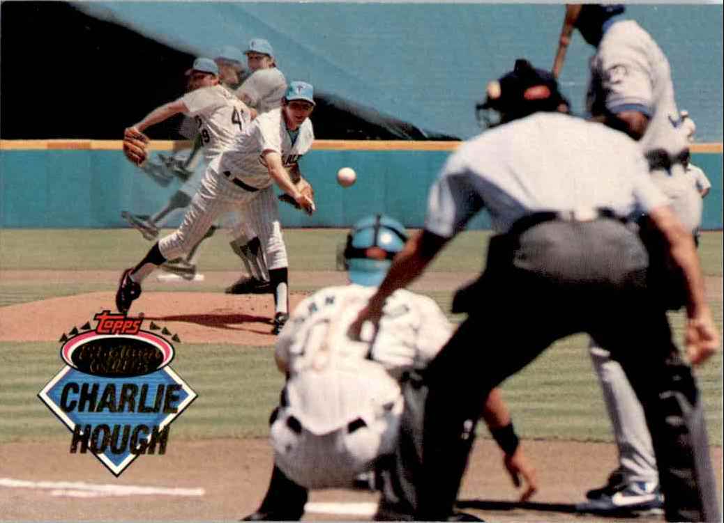 1993 Topps Charlie Hough #2 OF 23 card back image