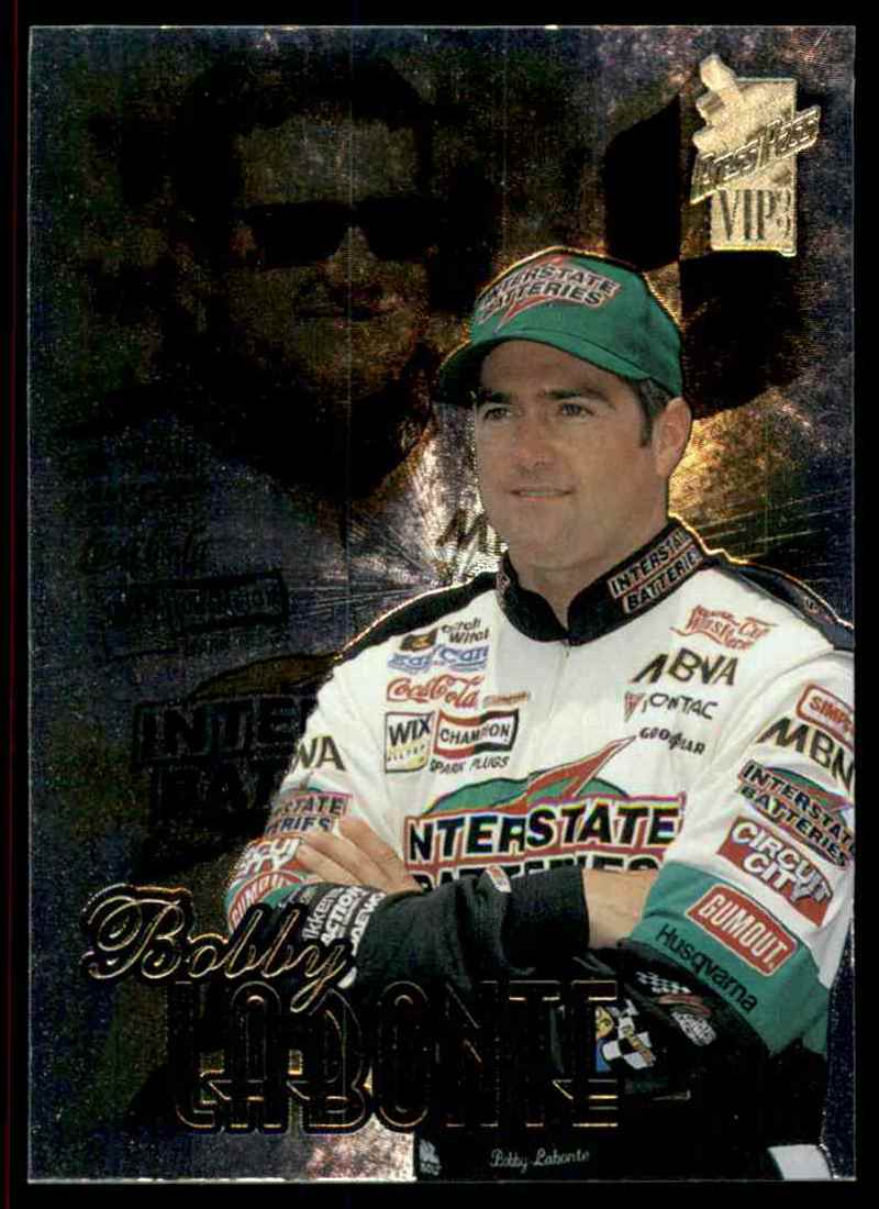 1999 VIP Explosives Bobby Labonte #X13 card front image