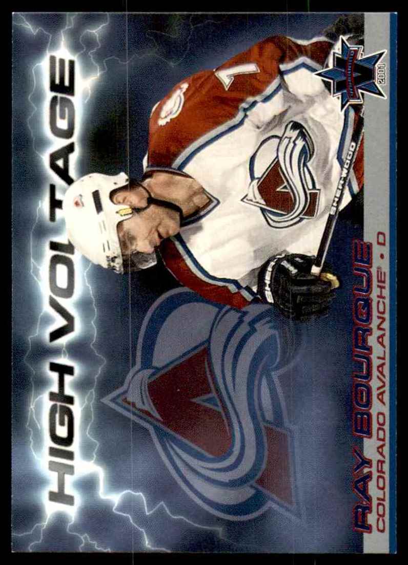 2000-01 Pacific Vanguard High Voltage Ray Bourque #6 card front image