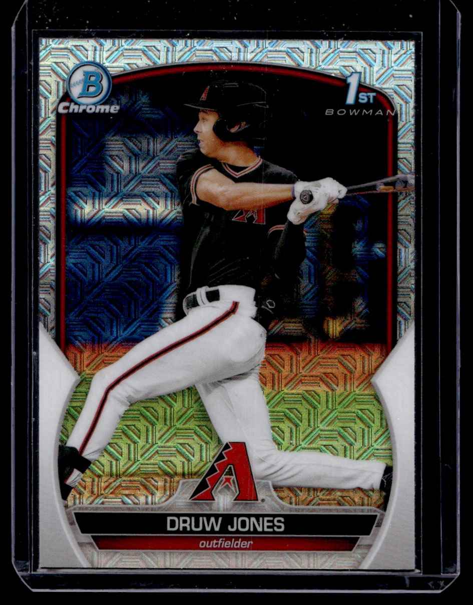 2023 Bowman 2023 bowman Druw Jones #BCP25 card back image