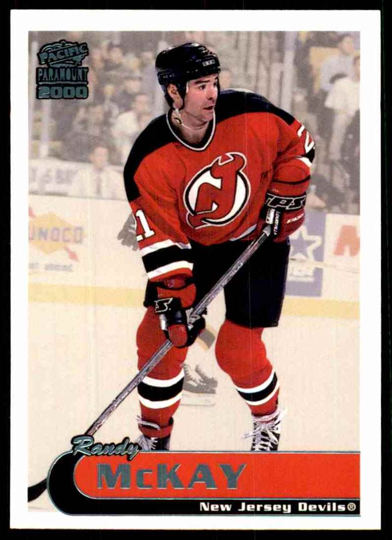 1999-00 Pacific Paramount Ice Blue Randy McKay #135 card front image