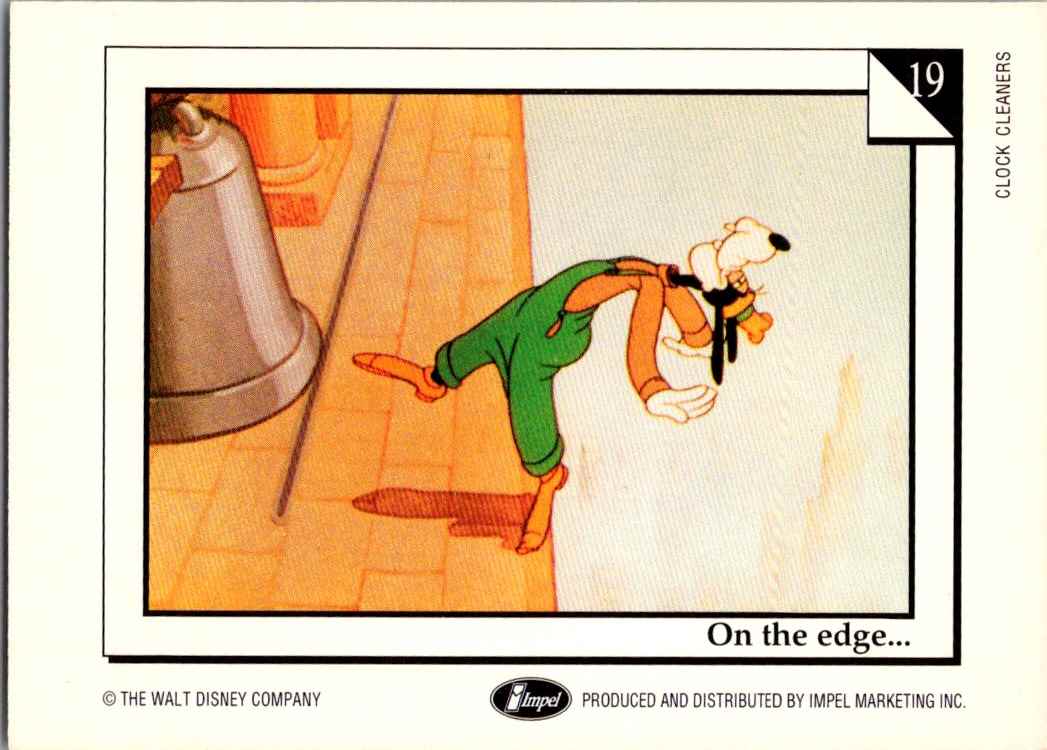 1991 Impel Marketing/Disney A bundle of Joy #G 19 card back image