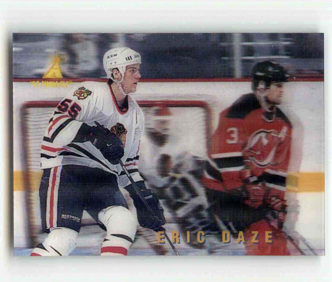1996-97 Mcdonald's Pinnacle Eric Daze #MCD-3 card back image