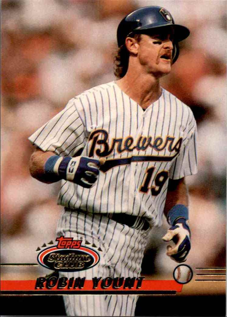 1993 Topps Robin Yount #173 card back image