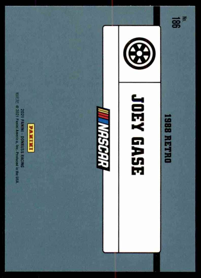 2021 Donruss Joey Gase Retro #186 card back image