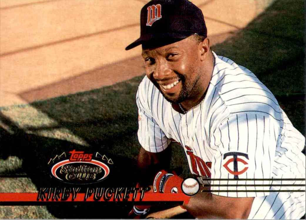 1993 Topps Kirby Puckett #283 card back image