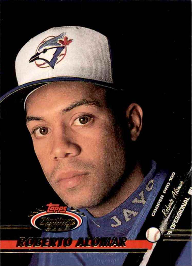 1993 Topps Roberto Alomar #142 card back image