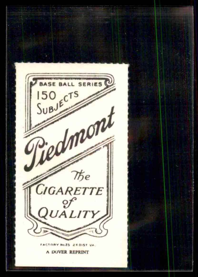1911 T206 Reprint Deacon Phillippe #25 card back image