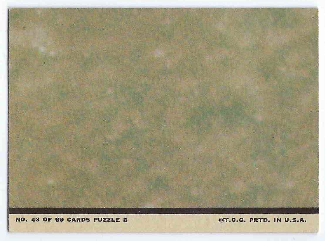 1969 Topps Man On The Moon Helicopter Recovery! #43 card back image