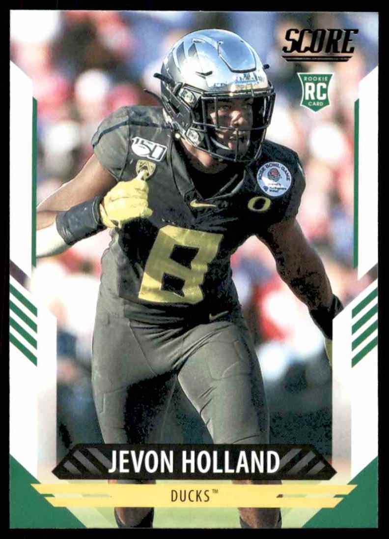 2021 Score Jevon Holland #358 card front image