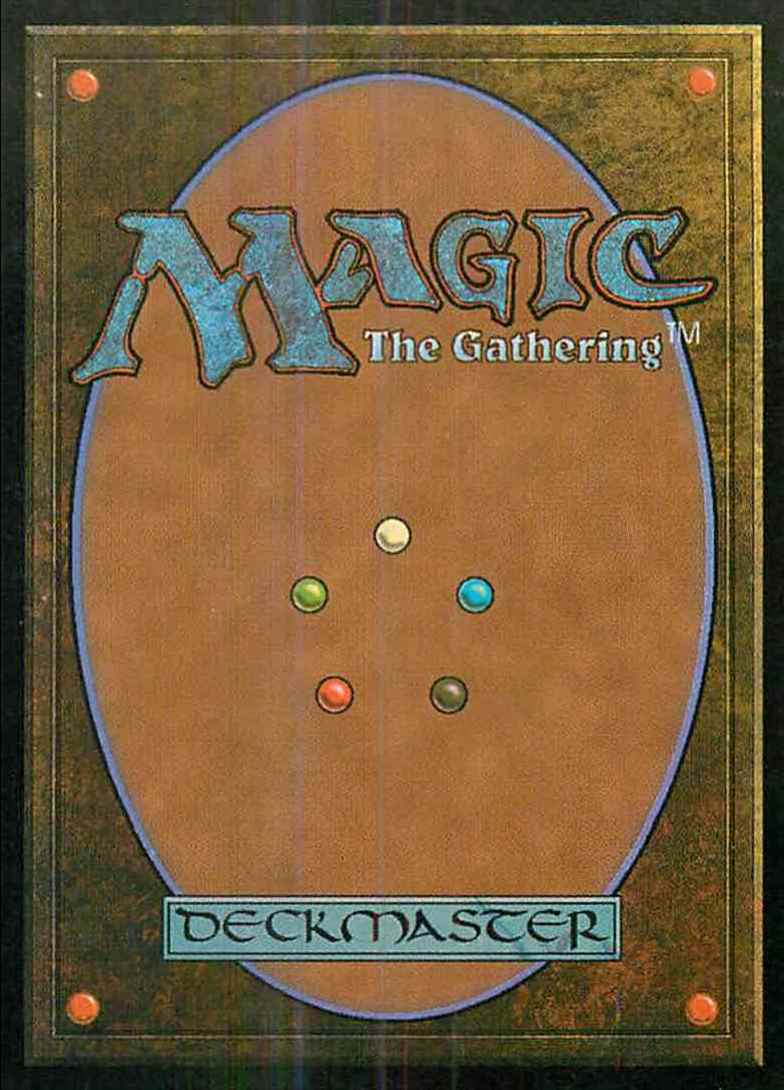 1994 Magic The Gathering Invasion Exotic Curse #105 card back image