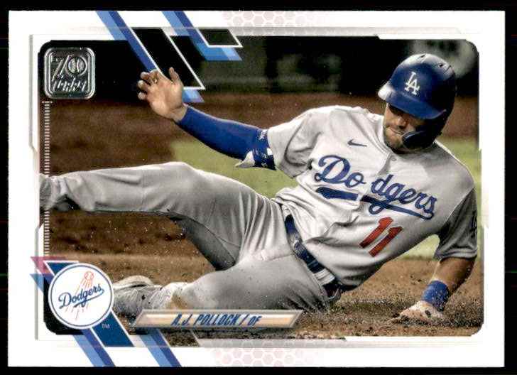 2021 Topps A.J. Pollock #235 card front image