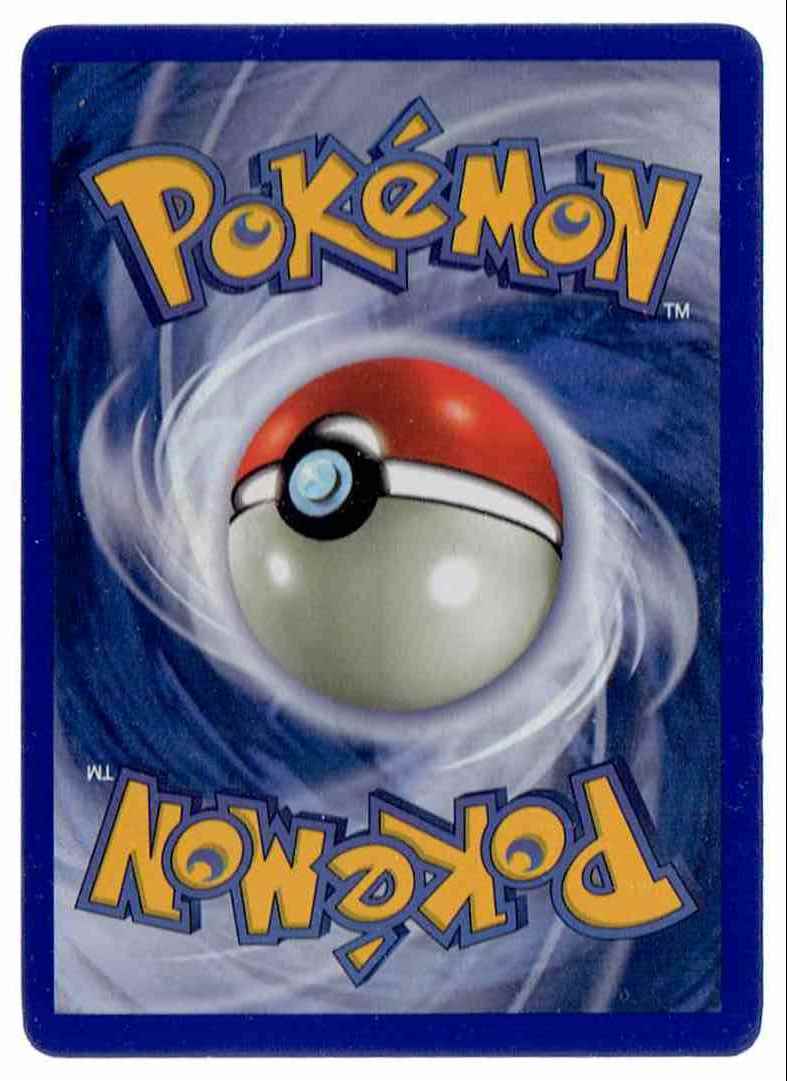 1999 Pokemon Fossil 1st Edition Jolteon Holo #4 card back image