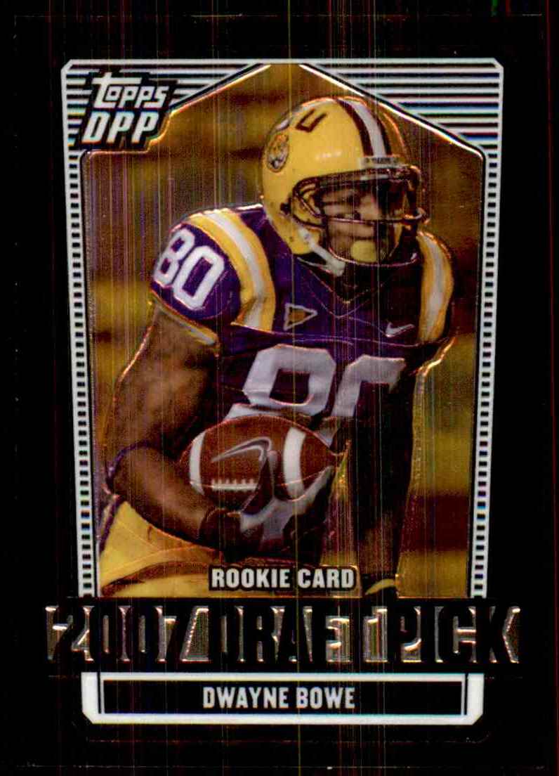 2007 Topps Draft Picks And Prospects Chrome Black Dwayne Bowe #149 card front image