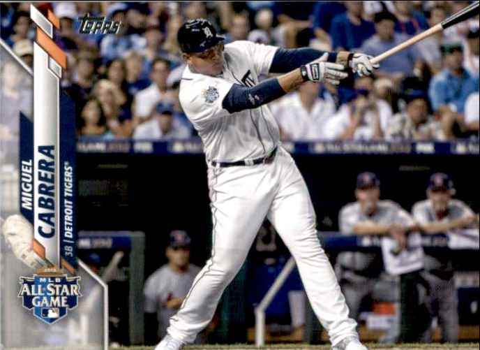 2020 Topps Update Miguel Cabrera #U-55 card front image